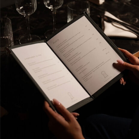 porte menu papier lyon6