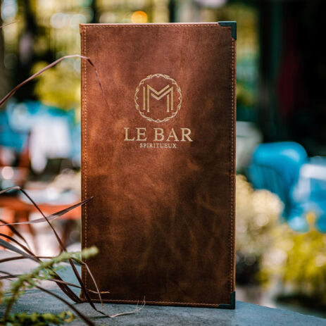 porte menu simili cuir lyon17