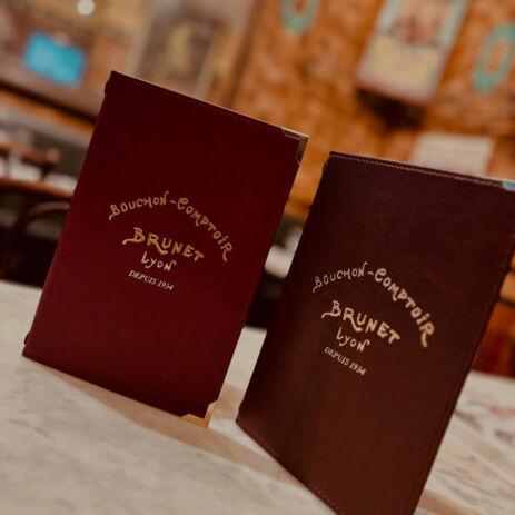 porte menu simili cuir lyon28